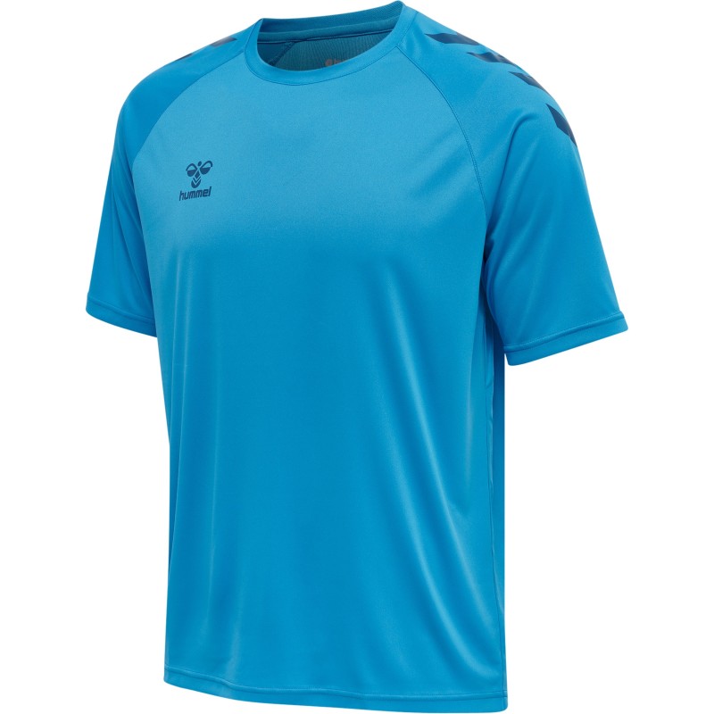 hmlCORE XK CORE POLY T-SHIRT S/S / Interlock-Stoff