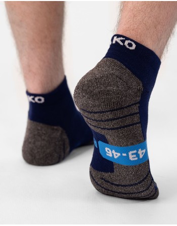 Trainingssocken Kurz / 43 % Baumwolle, 30 % Elasthan, 25 % Polypropylen, 2 % Polyamid