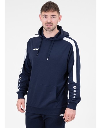 Kapuzensweat Power / Cotton-Polyester-Interlock