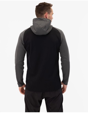 Kapuzenjacke Iconic / Bonded-Polyester-Fleece