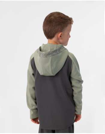 Kapuzenjacke Iconic / Bonded-Polyester-Fleece