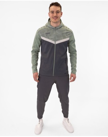 Kapuzenjacke Iconic / Bonded-Polyester-Fleece