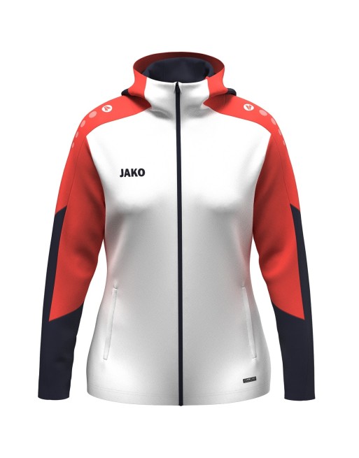 Kapuzenjacke Dynamic Damen / Polyester-Interlock-Fleece