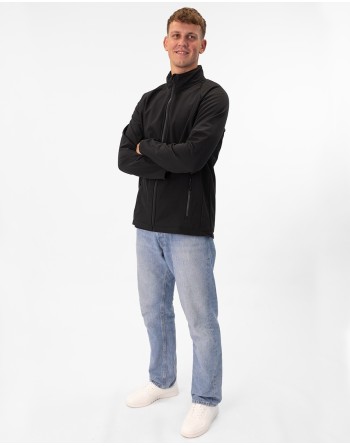 Softshelljacke Team / 92 % Polyester, 8 % Elasthan