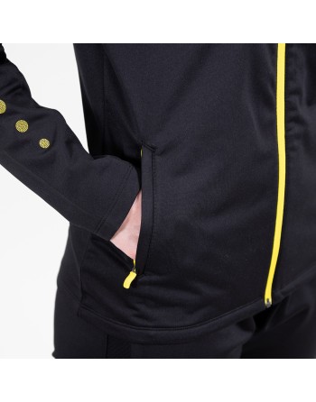 Polyesterjacke Power / Matt-Polyester-Tricot