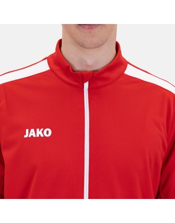 Polyesterjacke Power / Matt-Polyester-Tricot