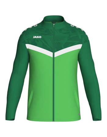 Polyesterjacke Iconic / Matt-Polyester-Tricot