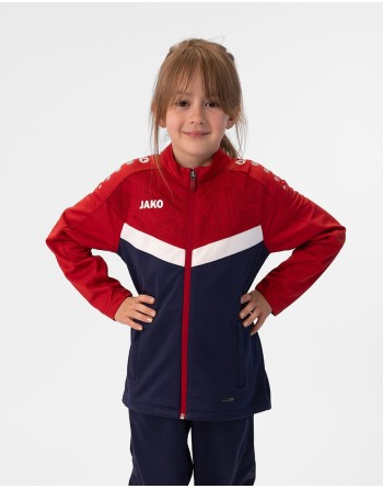 Polyesterjacke Iconic / Matt-Polyester-Tricot