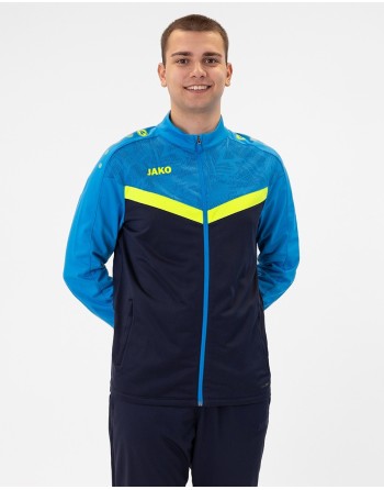 Polyesterjacke Iconic / Matt-Polyester-Tricot