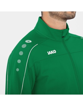 Polyesterjacke Classico / Shiny-Polyester-Tricot