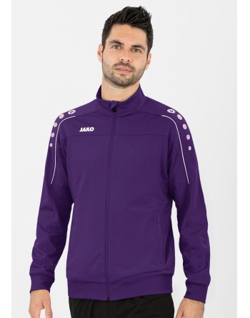 Polyesterjacke Classico / Shiny-Polyester-Tricot