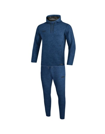 Jogginganzug Premium Basics mit Kapuzensweat / Double-Tech-Knit