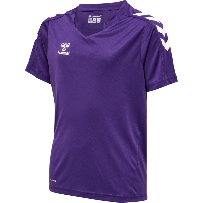 hmlCORE XK POLY JERSEY S/S KIDS / Interlock-Stoff