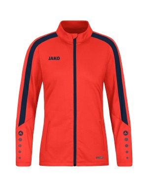 Polyesterjacke Power / Matt-Polyester-Tricot