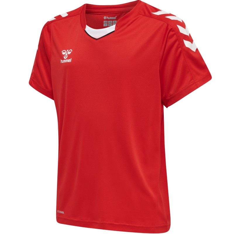 hmlCORE XK POLY JERSEY S/S KIDS / Interlock-Stoff