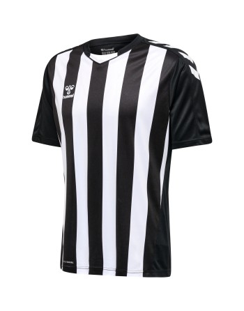 hmlCORE XK STRIPED JERSEY S/S / Interlock-Stoff